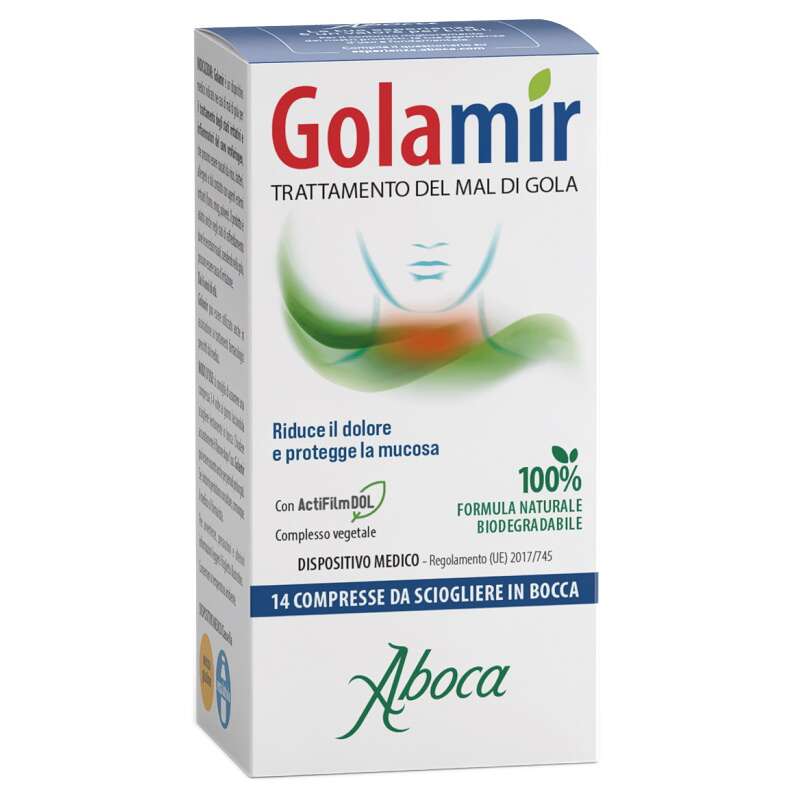 Golamir - 14 compresse orosolubili da 1,5 g senza glutine senza lattosio
