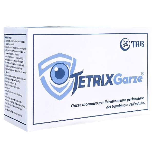 Tetrix garze oftalmiche - Tetrix garze 30 salviettine oftalmiche