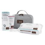 Artsana - Fiocchi di riso cofanetto cambio pannolino 1 detergente intimo mioderm 240 ml + 1 pasta cambio 100 ml + salviette acqua non acqua 60 pezzi + beauty