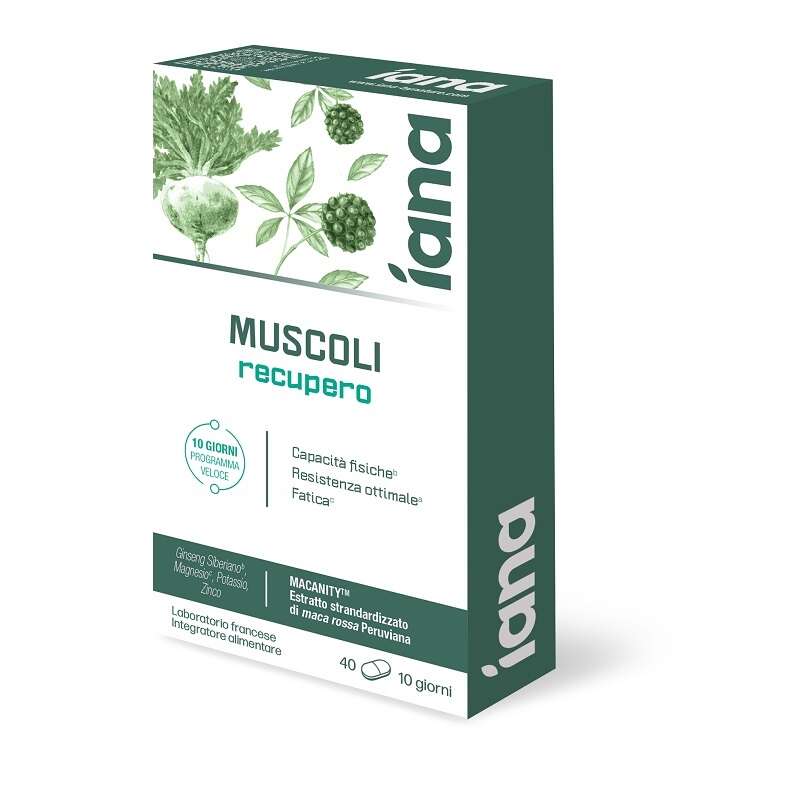 íana muscoli recupero - Iana muscoli recupero 40 capsule