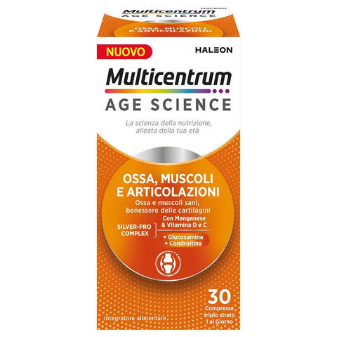 Multicentrum - Age science ossa muscoli articolazioni 30 compresse