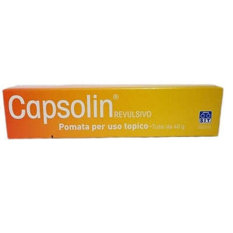 Capsolin - Revulsivo tubo 40 g
