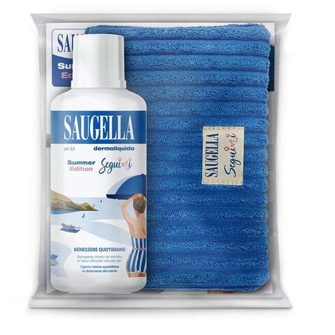 Saugella - Seguimi bundle dermoliquido 500 ml + gadget pochette