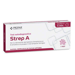 Profar - Test streptococco  con cassetta a pozzetto 1 pezzo