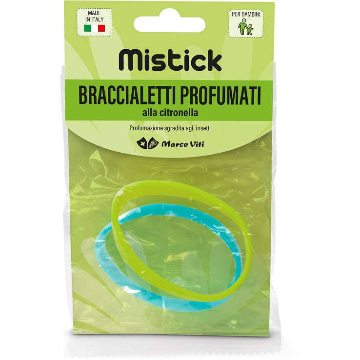 Mistick - Braccialetti azzurro + verde 2 pezzi