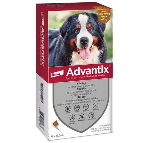 Elanco - ADVANTIX SPOT ON*6PIP 40-60KG