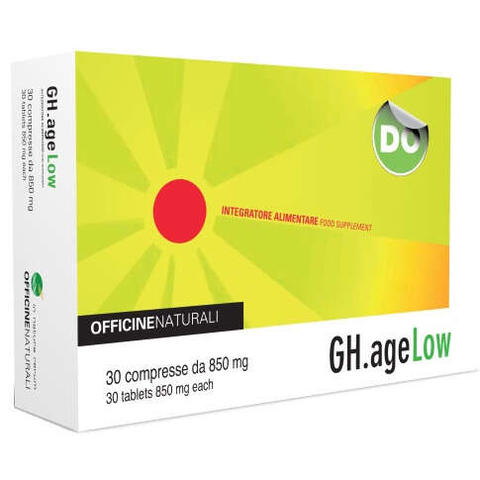 Officine naturali - Gh age low 30 compresse da 850 mg