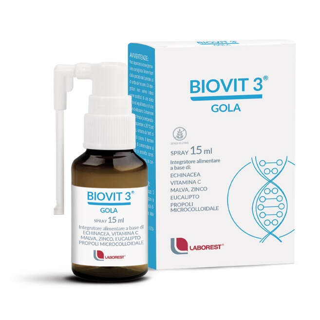 Biovit 3 - Gola 1 fiala 15 ml spray