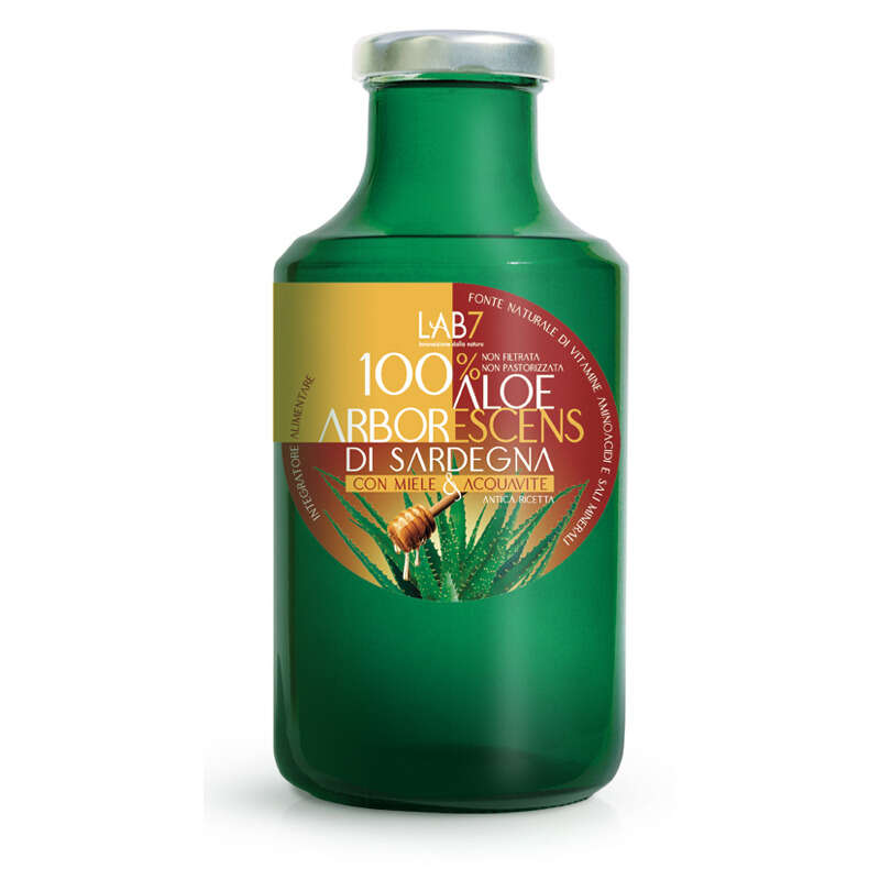 Succo aloe arborescens 100% sardegna 500 ml - 