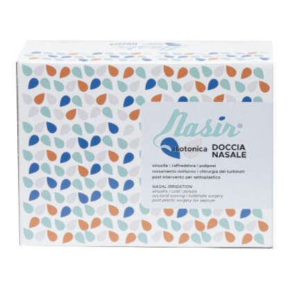    nas-ir lavaggio nasale     soluzione isotonica - Soluzione fisiologica isotonica sterile nasir in scatola con6 sacche versione luer lock da 500ml