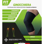 Fit wear - Ginocchiera fit therapy nero l