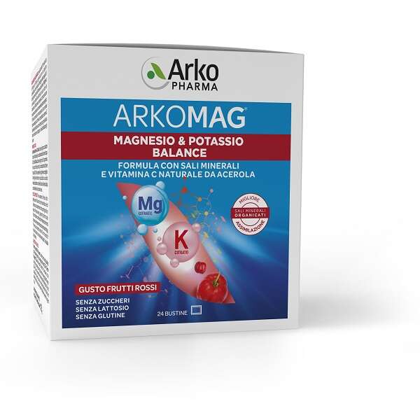 Arkofarm - Arkomag magnesio & potassio balance 24 bustine