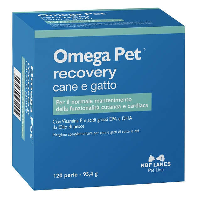 N.b.f. lanes - Omega pet recovery blister 120 perle