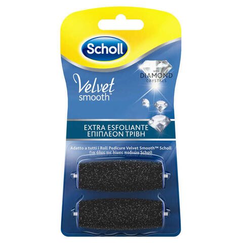 Scholl's - Velvet soft ricarica roll extra esfoliante