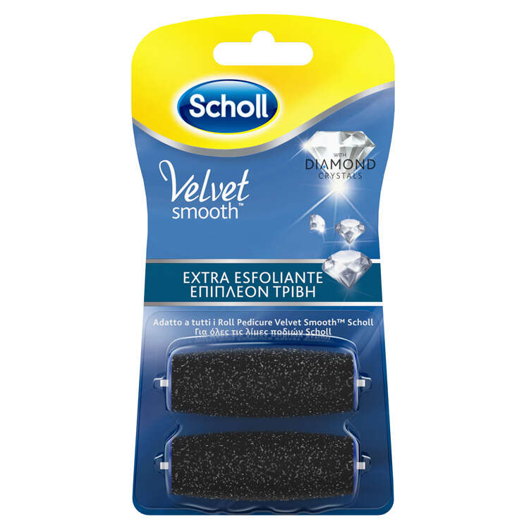 Scholl's - Velvet soft ricarica roll extra esfoliante