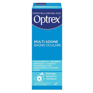 Optrex - Bagno oculare  multi azione 300 ml + occhiera flessibile