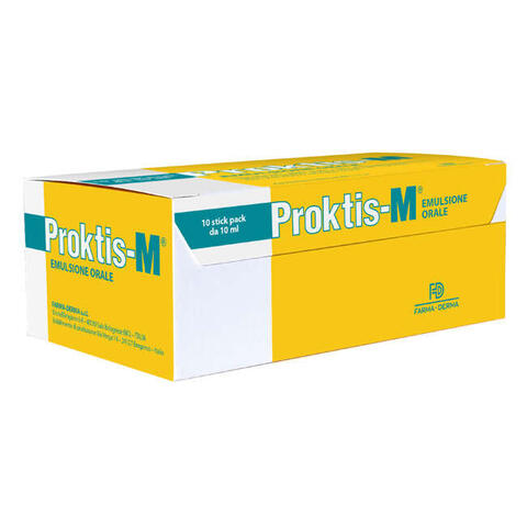 Emulsione orale - Proktis-m  10 stick da 10 ml