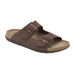 Scholl's - Calzatura aberdeen man nubuck m dk brown 44
