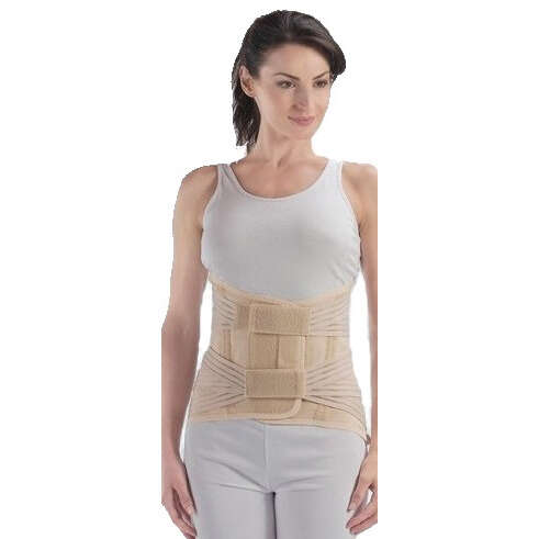 Corsetto semirigido stoffa e stecche - Corsetto donna lombofixo' s small