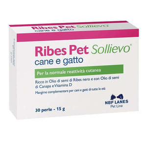 N.b.f. lanes - Ribes pet sollievo blister 30 perle