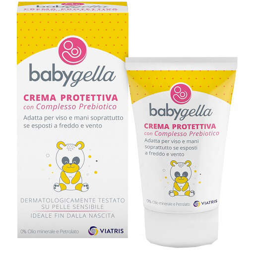 Babygella - Prebiotic crema protettiva viso e mani 50 ml