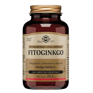 Solgar - Fitoginkgo 60 capsule vegetali