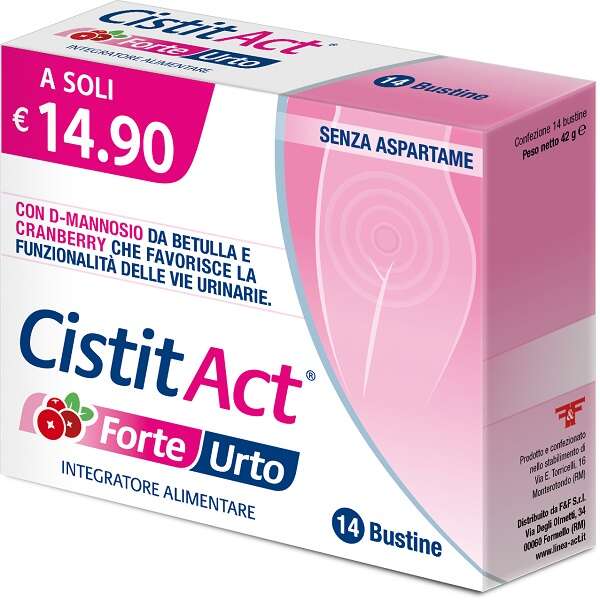 Forte urto - Cistit act  14 bustine