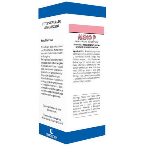 Biogroup - Meno p soluzione idroalcolica 50 ml