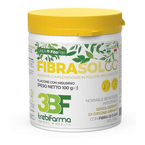 Trebifarma - Fibrasol gg barattolo 100 g con misurino da 3 g